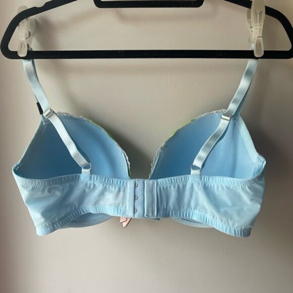 👌❤️DREAM ANGELS Lightly-Lined Lemon Embroidery Demi Bra - Picture 4 of 8